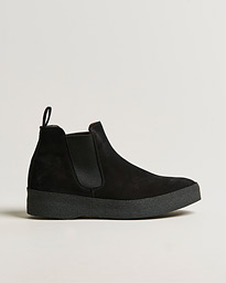 Sanders Adam Chelsea Boot Black Suede