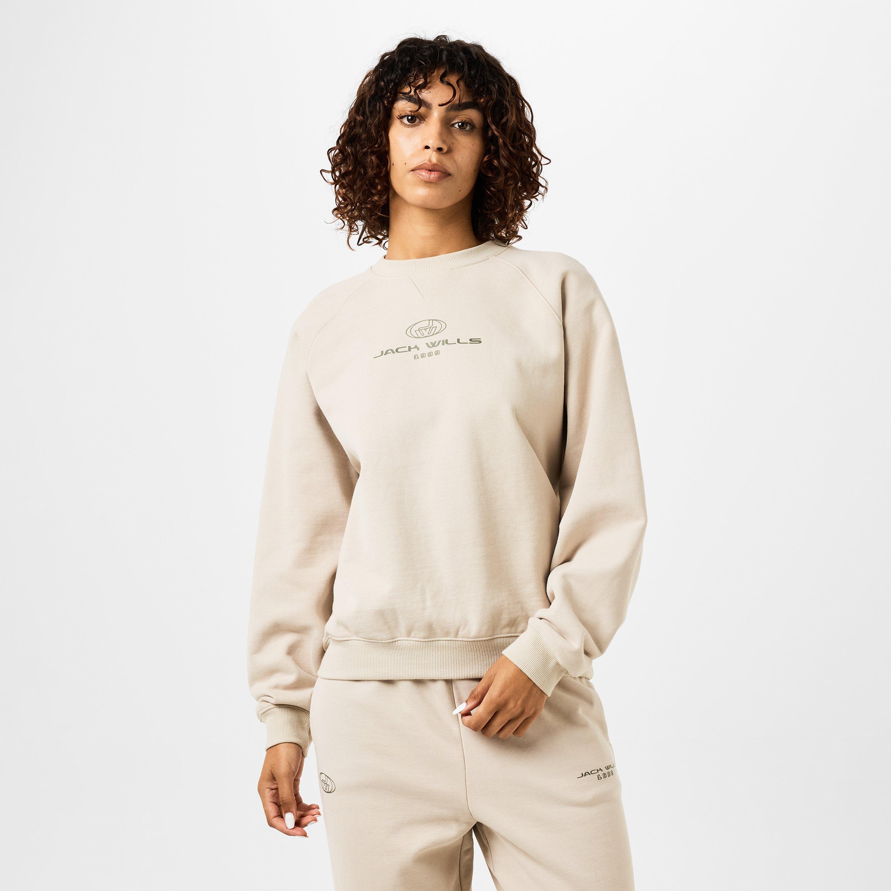 Jack Wills JW Oversized Graphic Crew