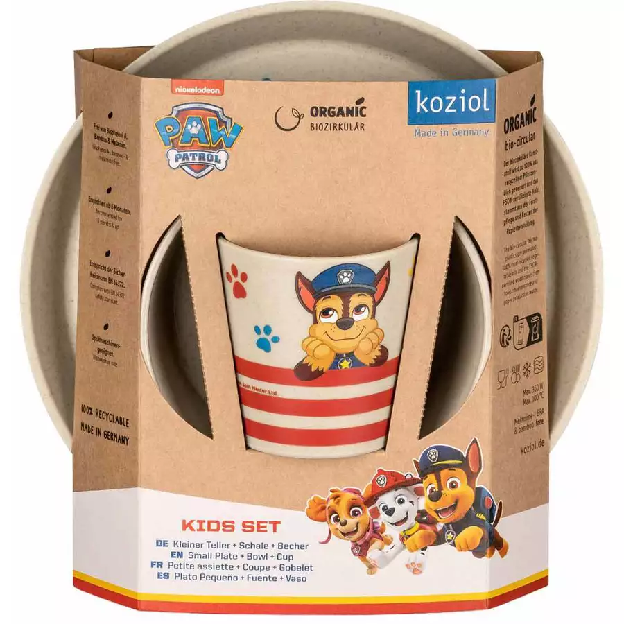 Koziol Kindergeschirrset Connect 3er Set beige