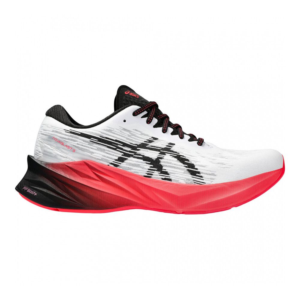 Asics NOVABLAST 3 - Chaussures running Homme white/black