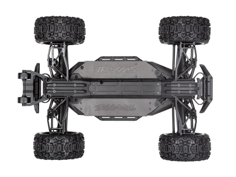 Traxxas Monster Truck WideMaxx Rock`n Roll ARTR 1:10 Verbreiterte Version des 4WD Brushless Truck «Maxx»