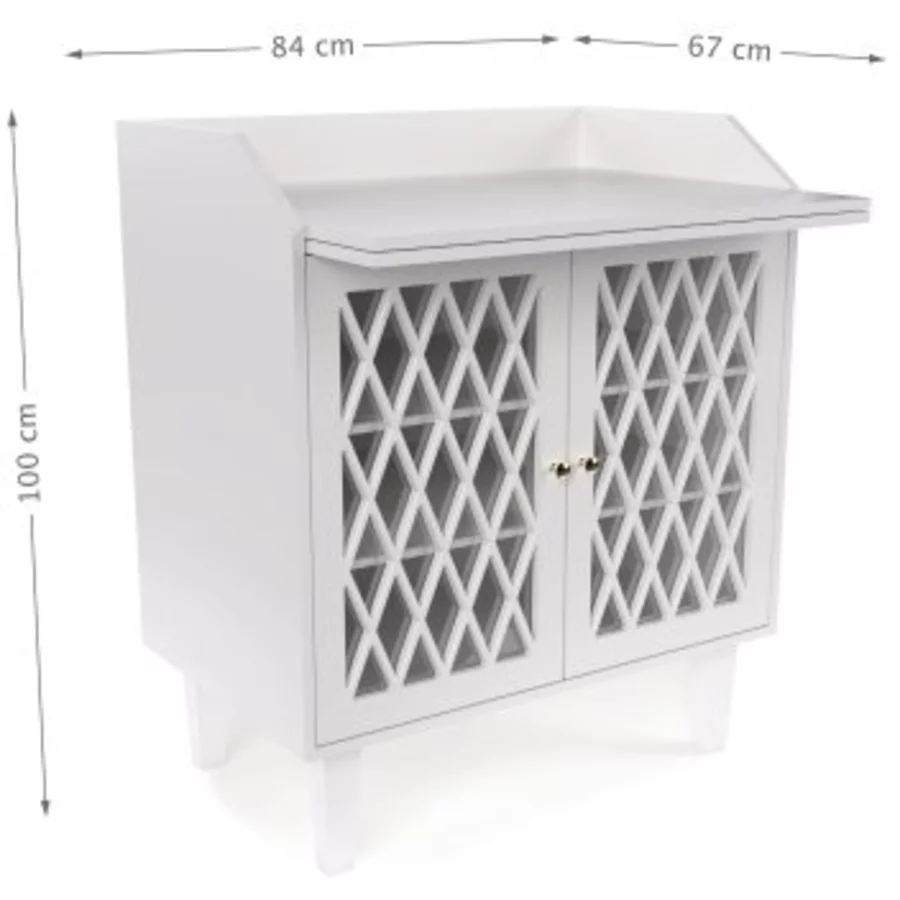 Cam Cam® COPENHAGEN Harlequin Wickeltisch light sand