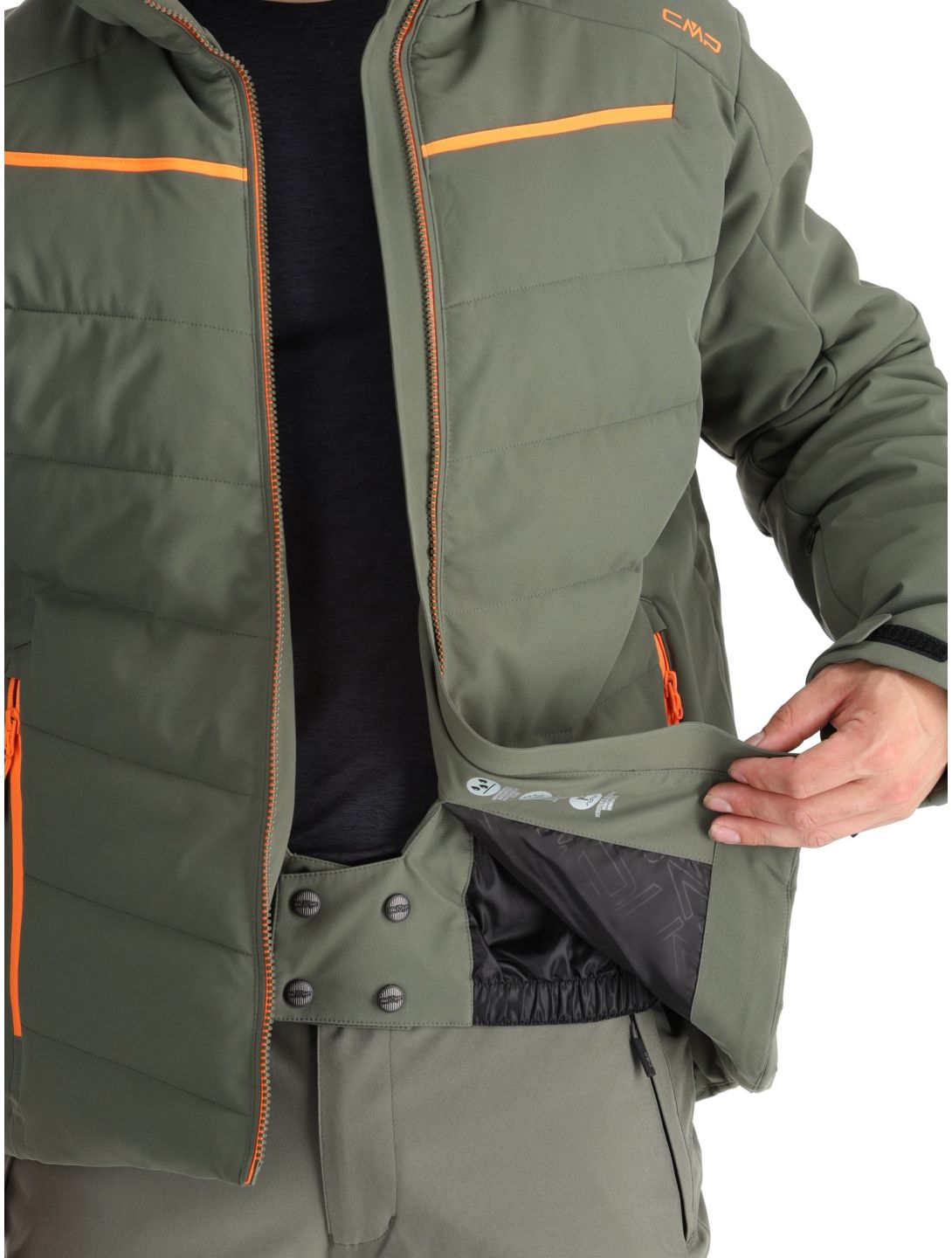 34W4357 ski-jas heren