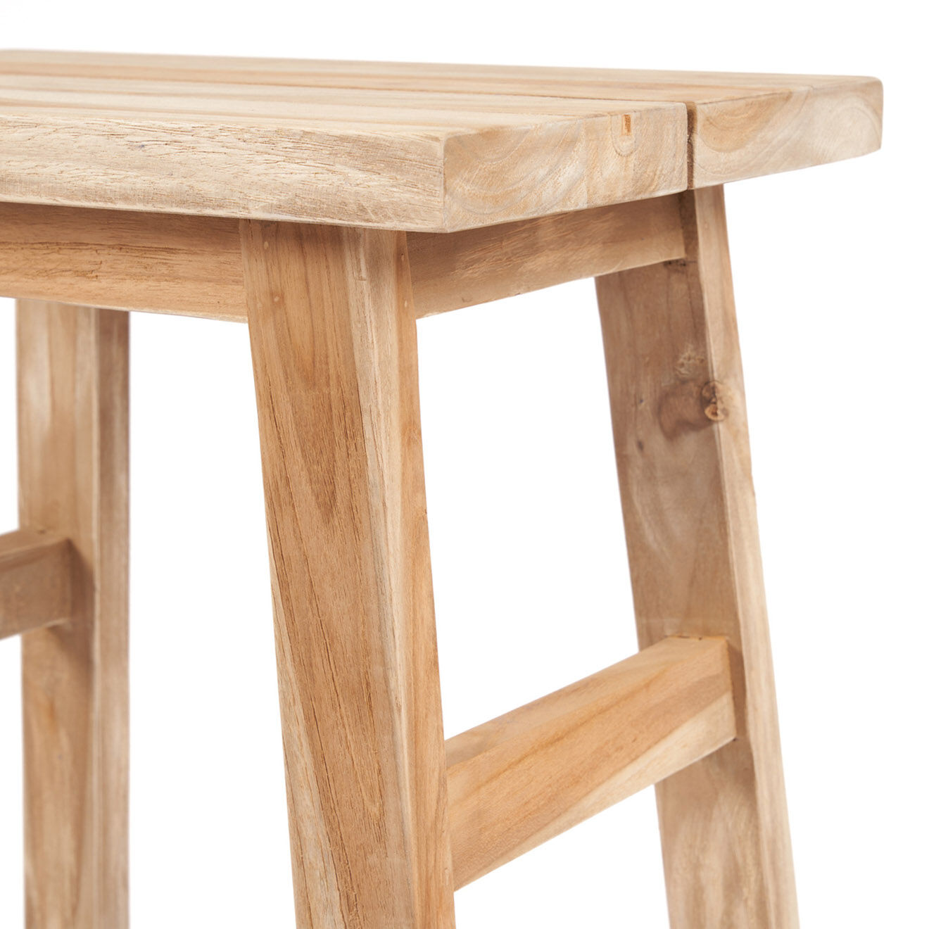 Bazar Bizar Tabouret Makara naturelle - 40x25x45 cm