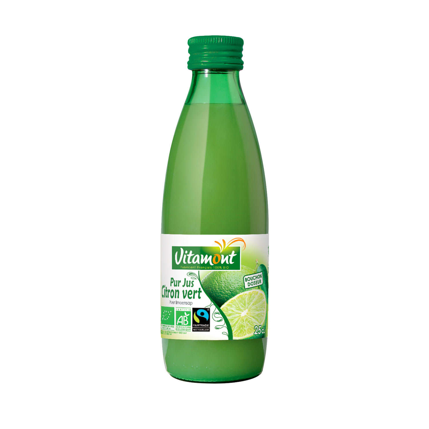 Mini pur jus de citron vert bio équitable