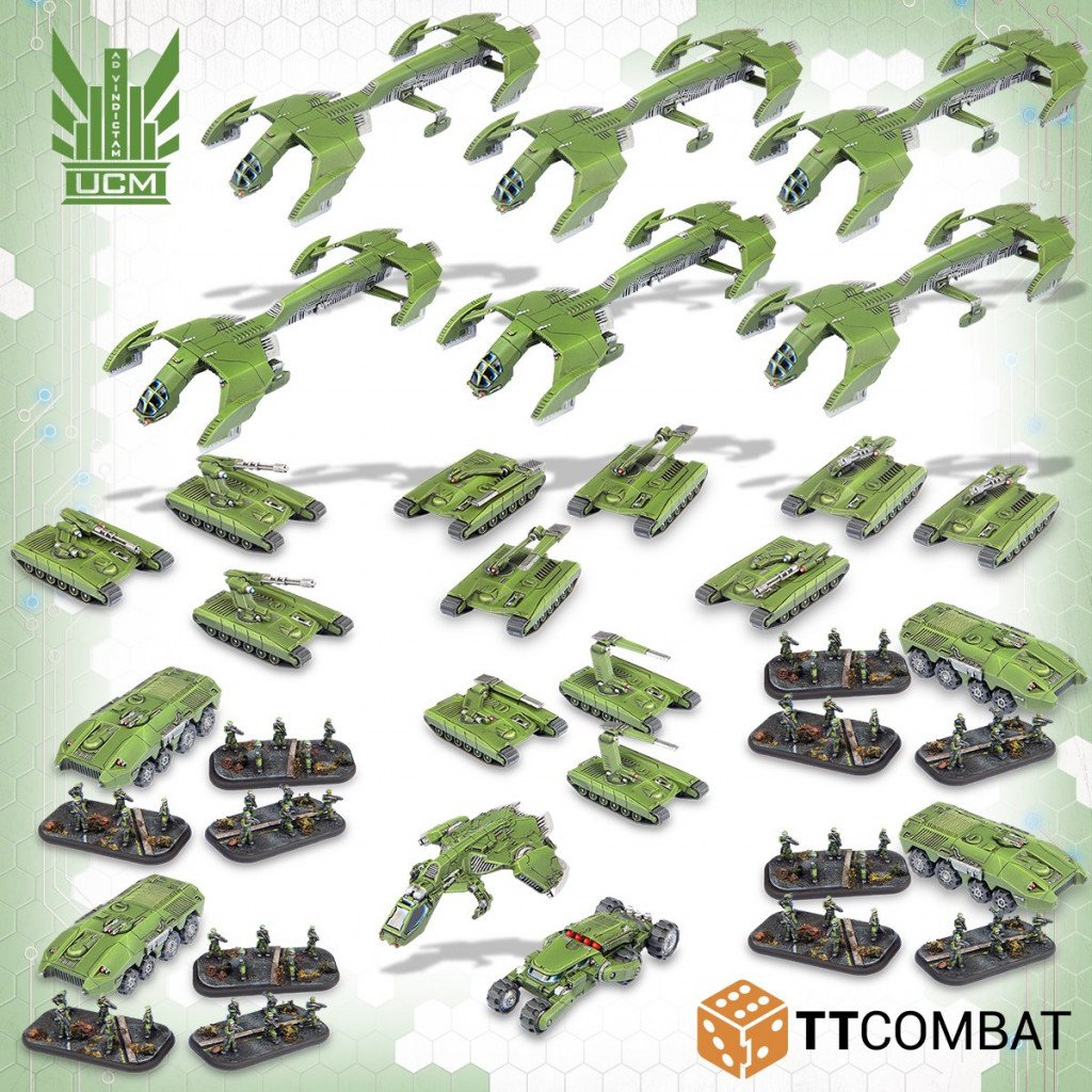 Dropzone Commander - UCM Starter Army