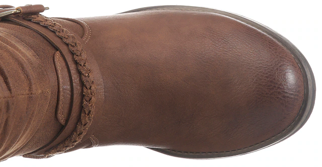 Rieker Stiefel  , Boots, Winterboots, Blockabsatz mit gerafftem slouchy-Schaft