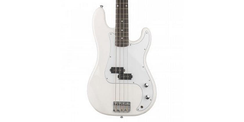 MAX E-Bass GigKit Weiss Bass Gitarrenset
