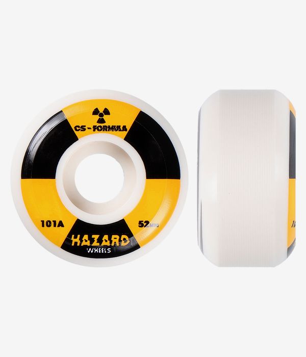 Madness Hazard Radio Active CS Conical Rollen (white) 52mm 101A 4er Pack