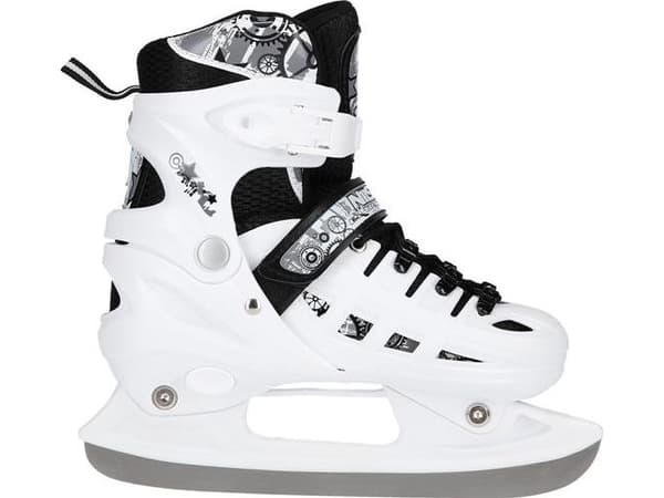 Inline skøyter Nils Extreme NH10905 med utskiftbar skøyte, hvit, størrelse 39-42