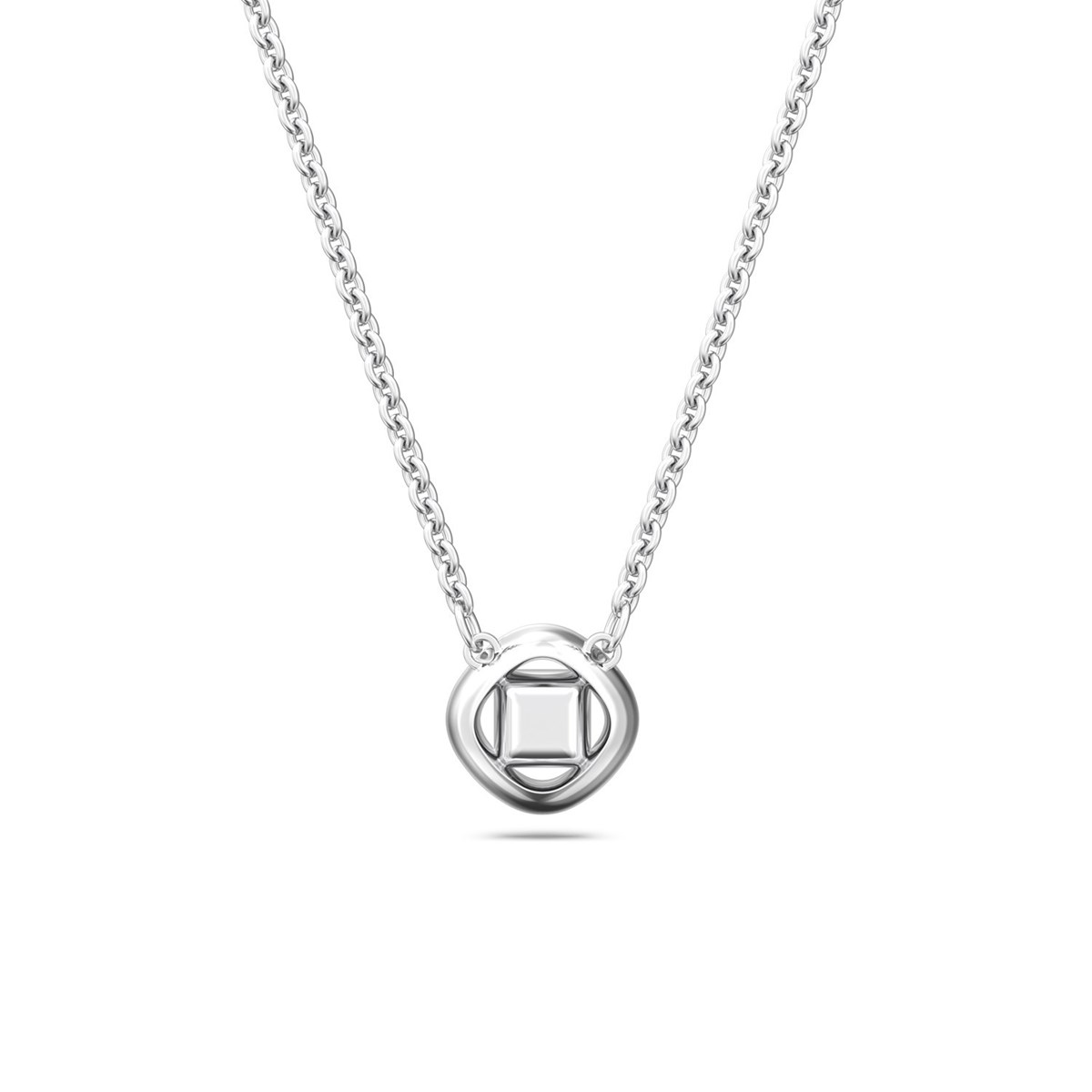 Collier Swarovski Angelic argenté bleu