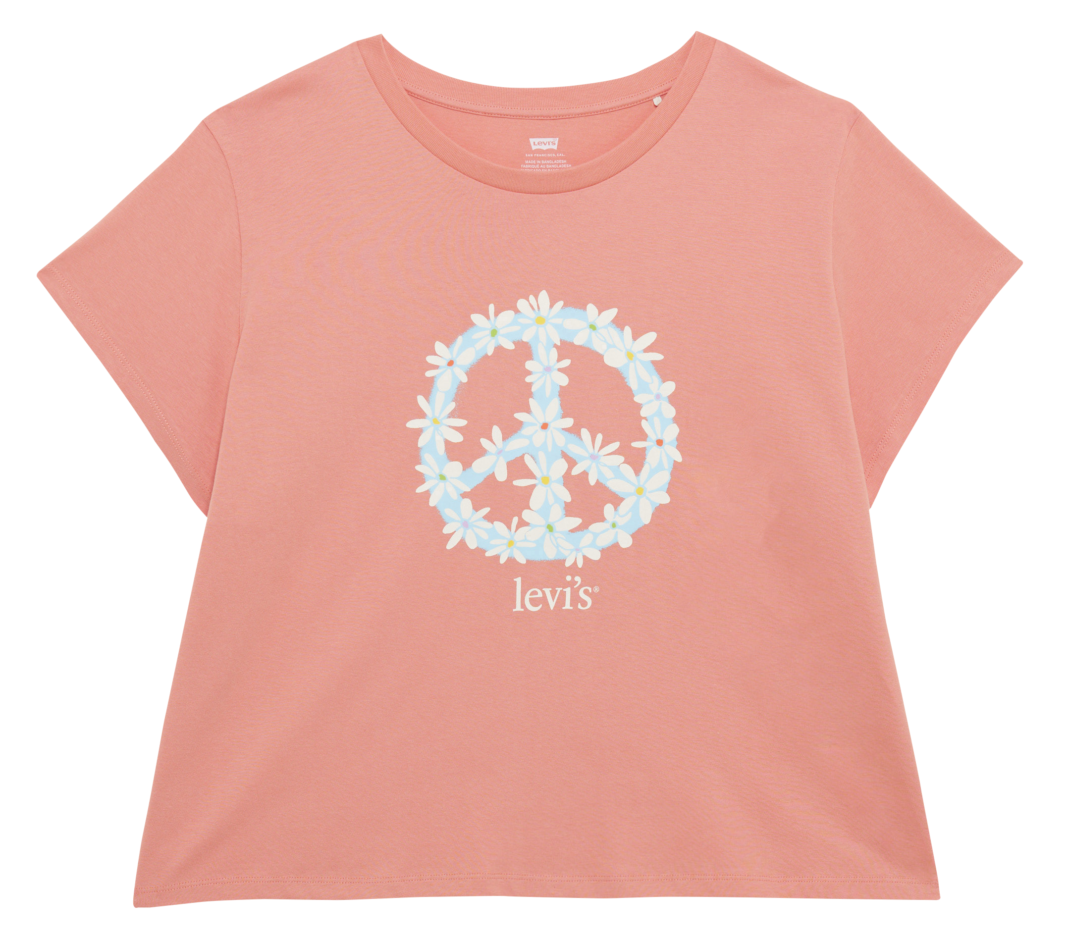 PL GRAPHIC AUTHENTIC TEE - Tee-shirt col rond sérigraphié en coton | Rouge
