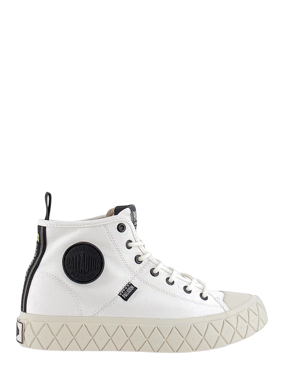 palladium Baskets Montantes Mixte Palla Ace Mid Supply Blanc