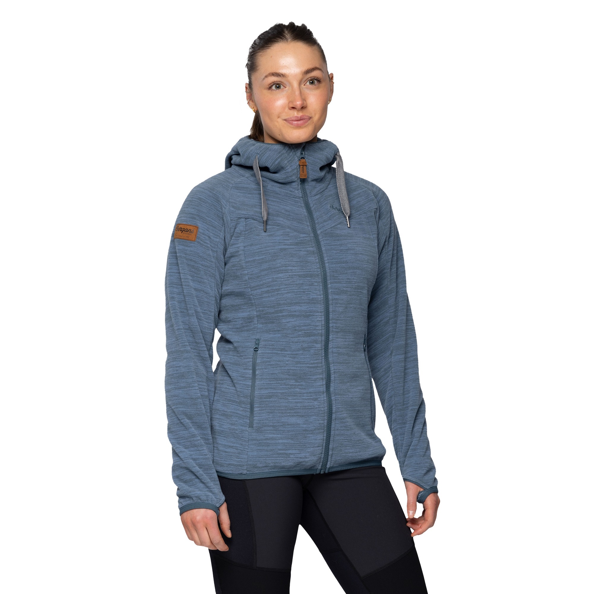 Hareid Fleece Jacket Dame Orion Blue