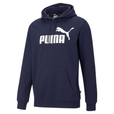 PumaESS Big Logo Hoodie FL - dunkelblau/navy