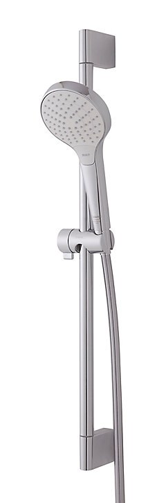 Kit de douche sans robinetterie avec douchette 3 jets + flexible + barre réglable Hansgrohe Croma Select S Vario