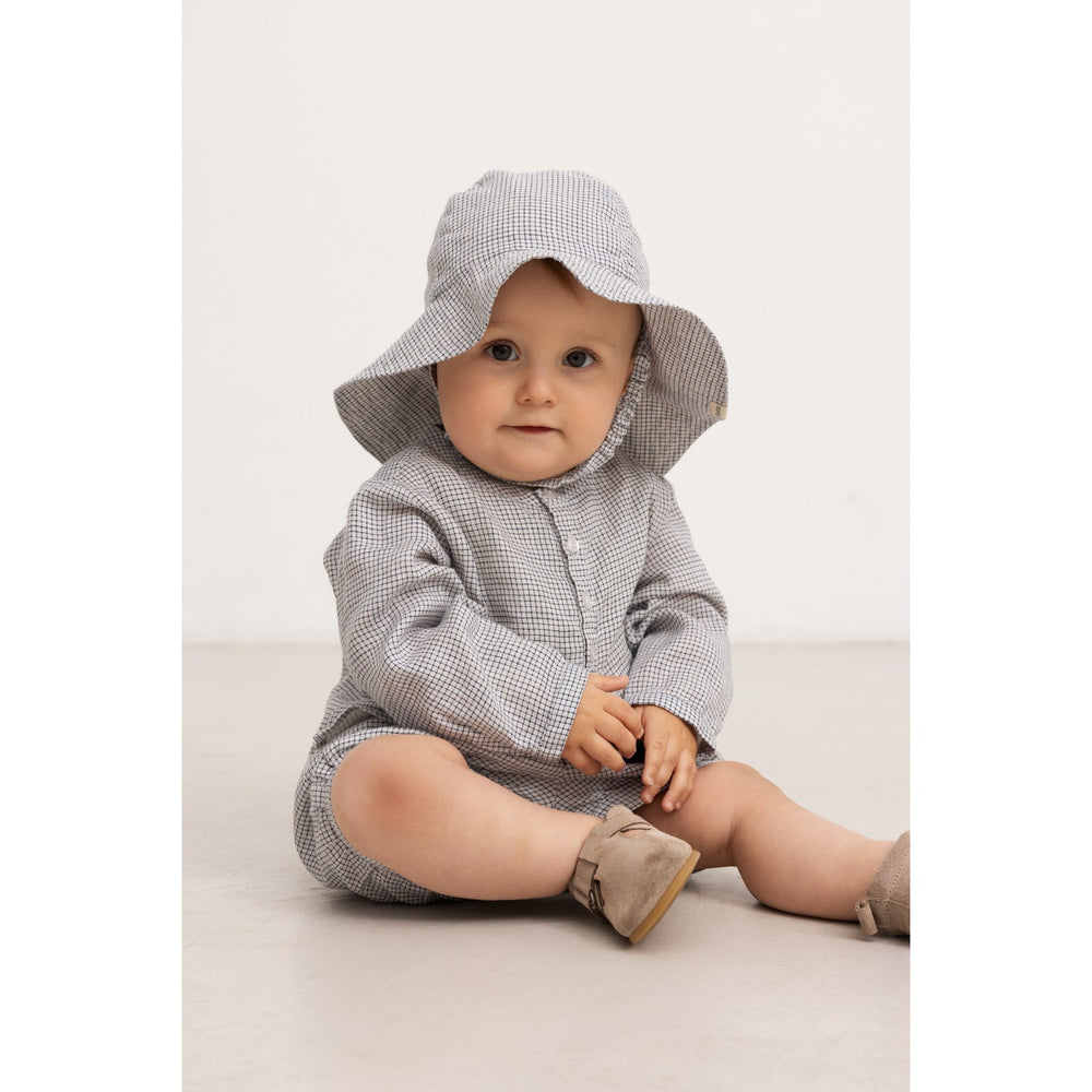 Køb MarMar Linen Mini Check Alba Baby L Hue