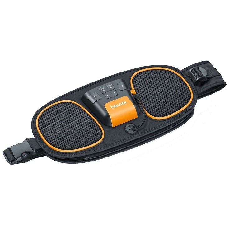Ceinture d'électrostimulation abdominale et dorsale - 4 électrodes