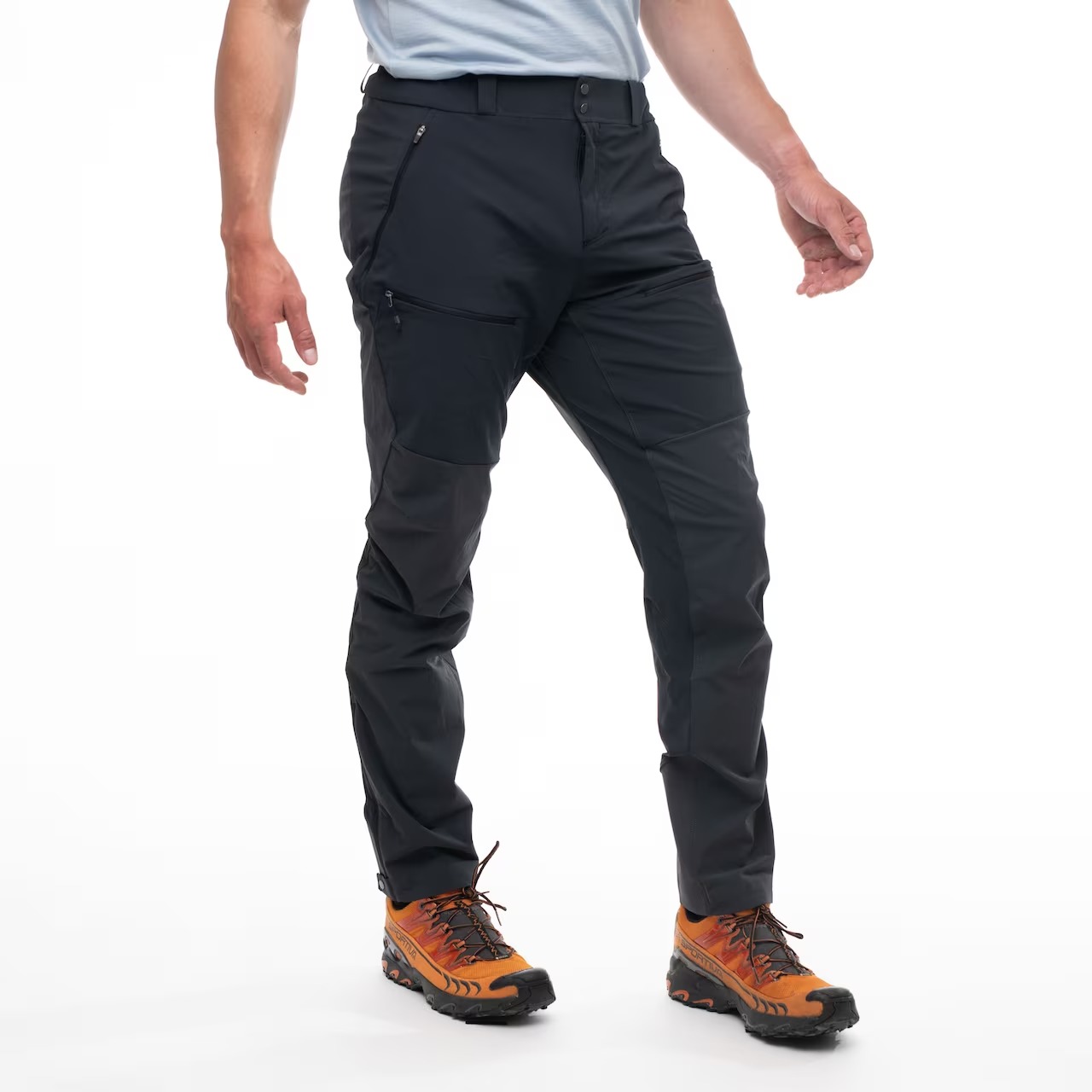 Rabot V2 Softshell Pants Herre Black/Dark Shadow Grey