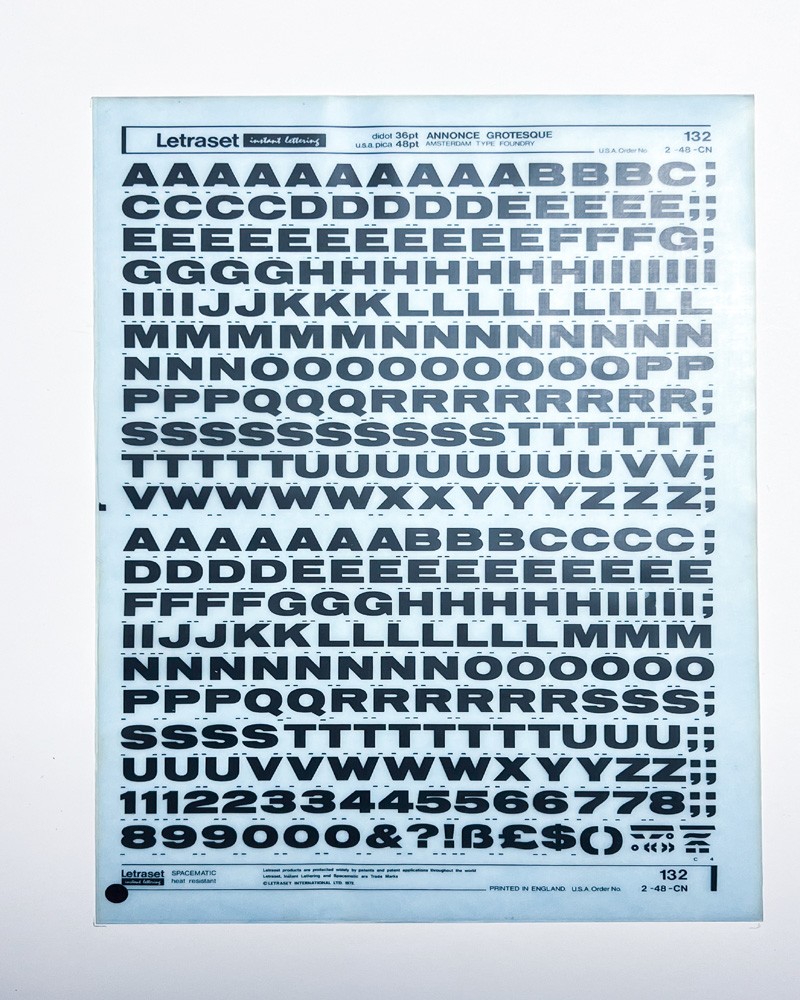 letraset-132-ANNONCE GROTESQUE- 36pt