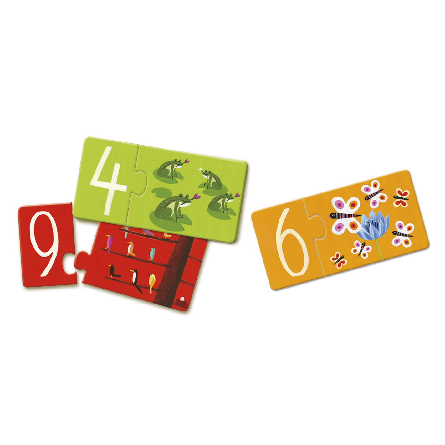 Djeco Legpuzzel Duo Cijfers, 20st.