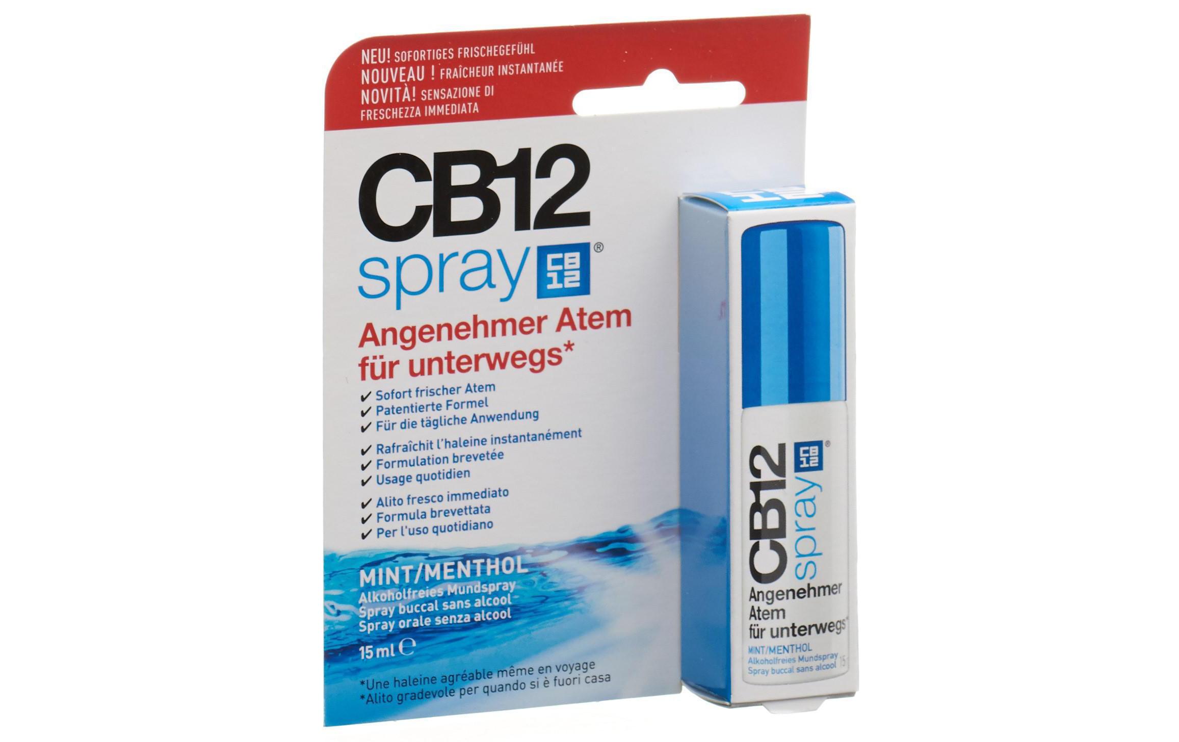 Menthol Spray 15 mlMundspray mit Minzgeschmack