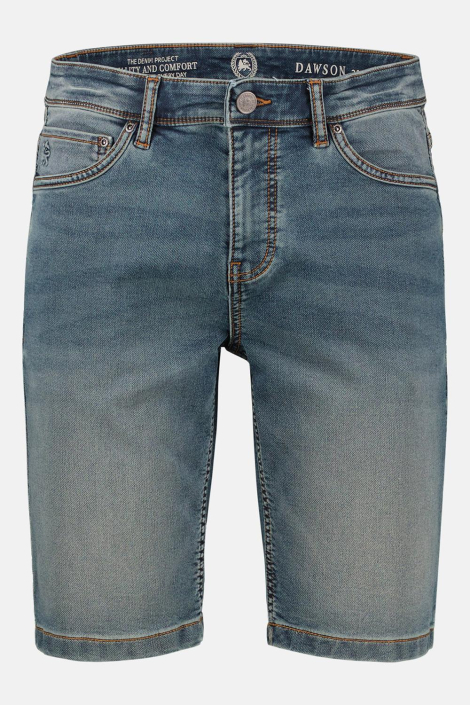 Lerros blauwe heren korte broek