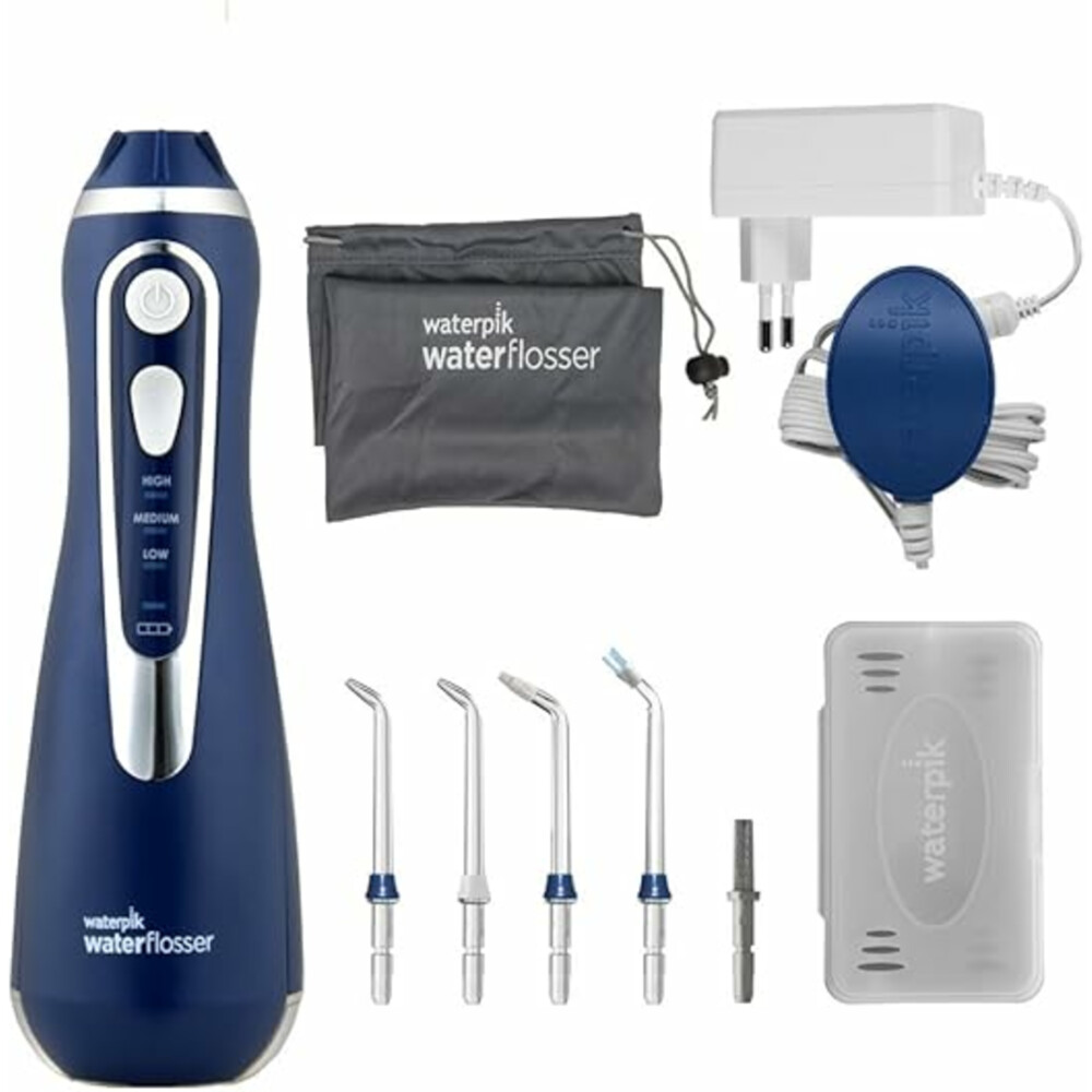 Waterpik Waterflosser Draadloos Advanced WP-563 Blauw