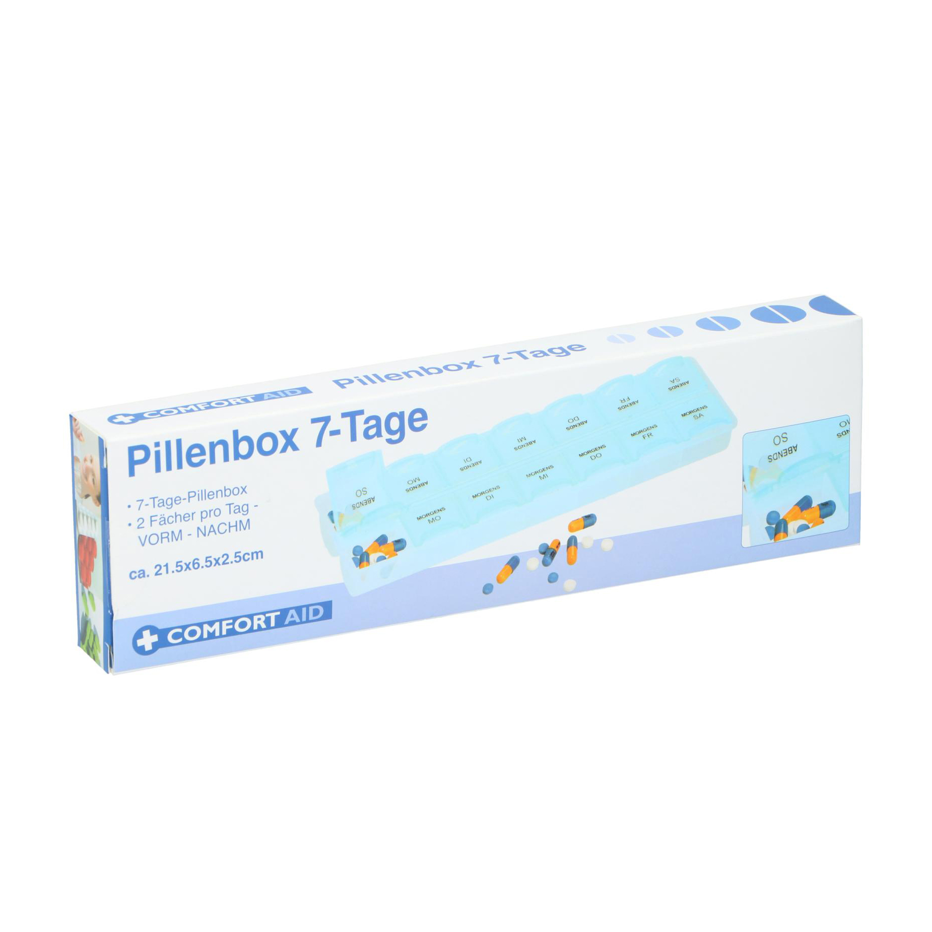 Tablettenbox Pillendose 7 Tage