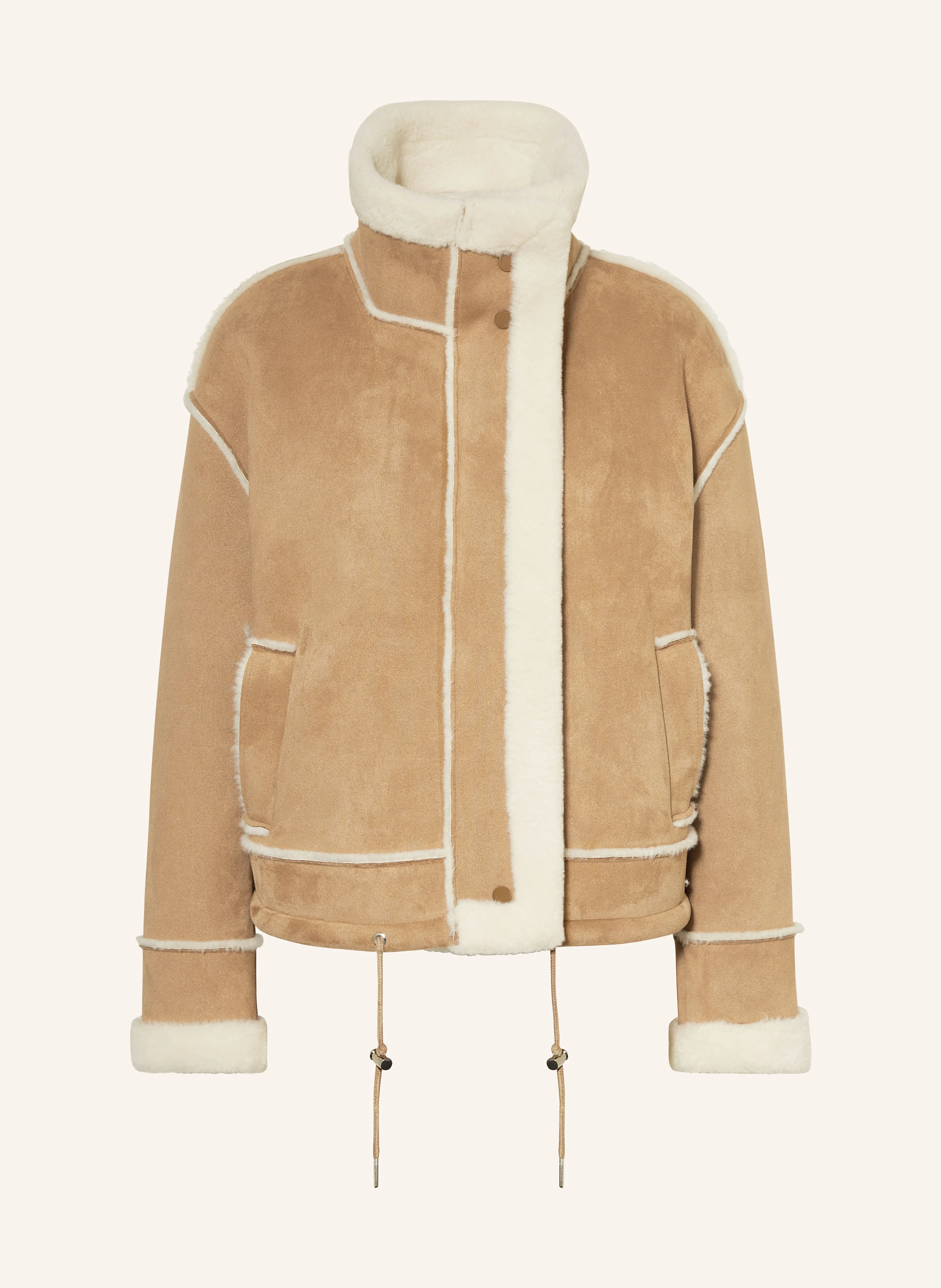RINO & PELLE Kastenjacke mit Kunstfell