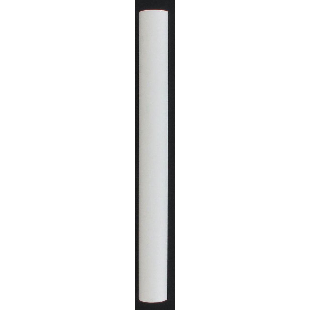 TUBE FER FORGE D20 1.80 M BLANC MAT