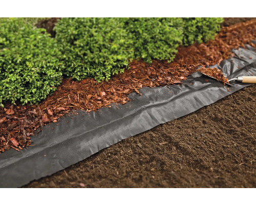 Mulchvlies FloraSelf 5x1,5 m 50g/m² zwart
