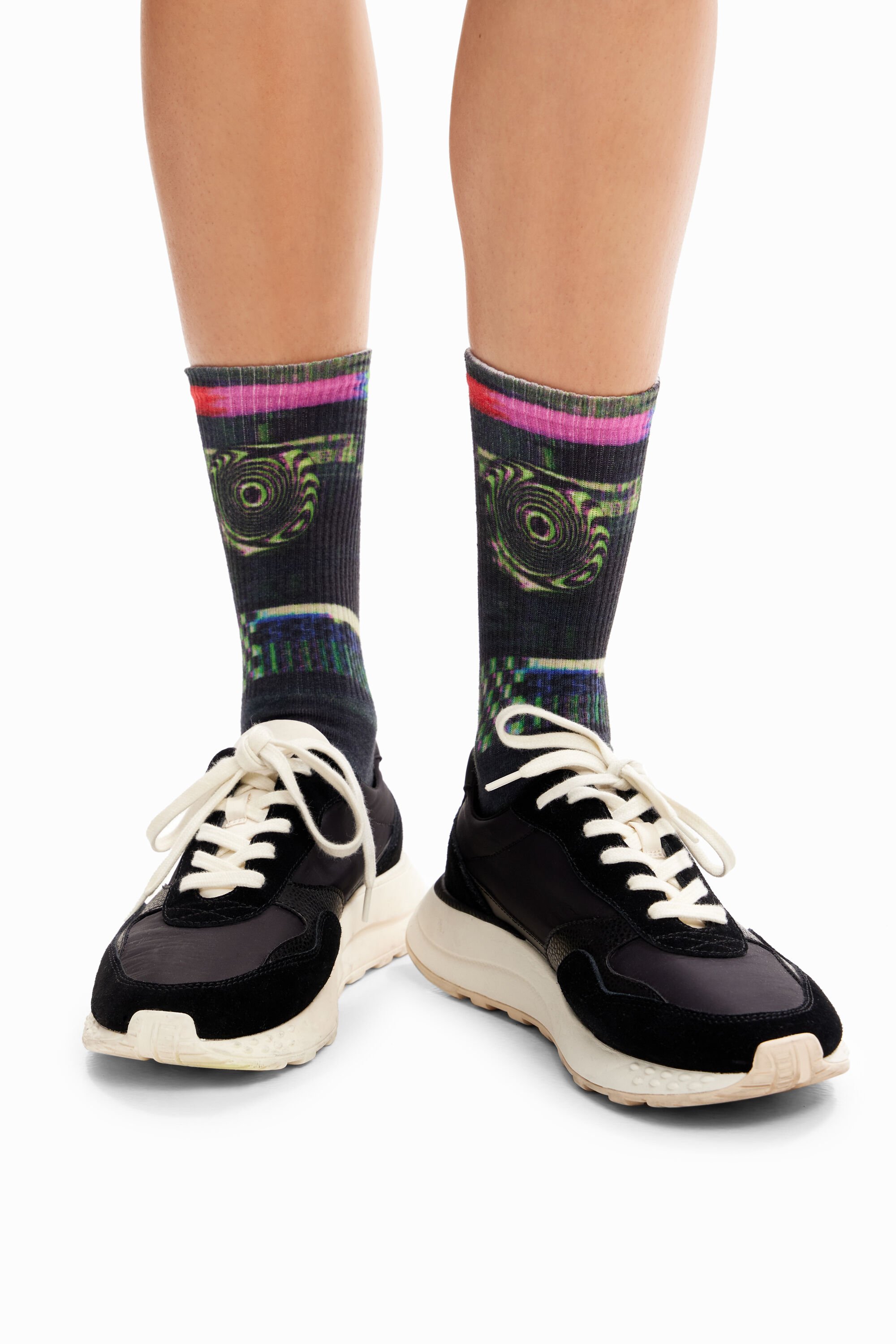 Chaussettes glitch