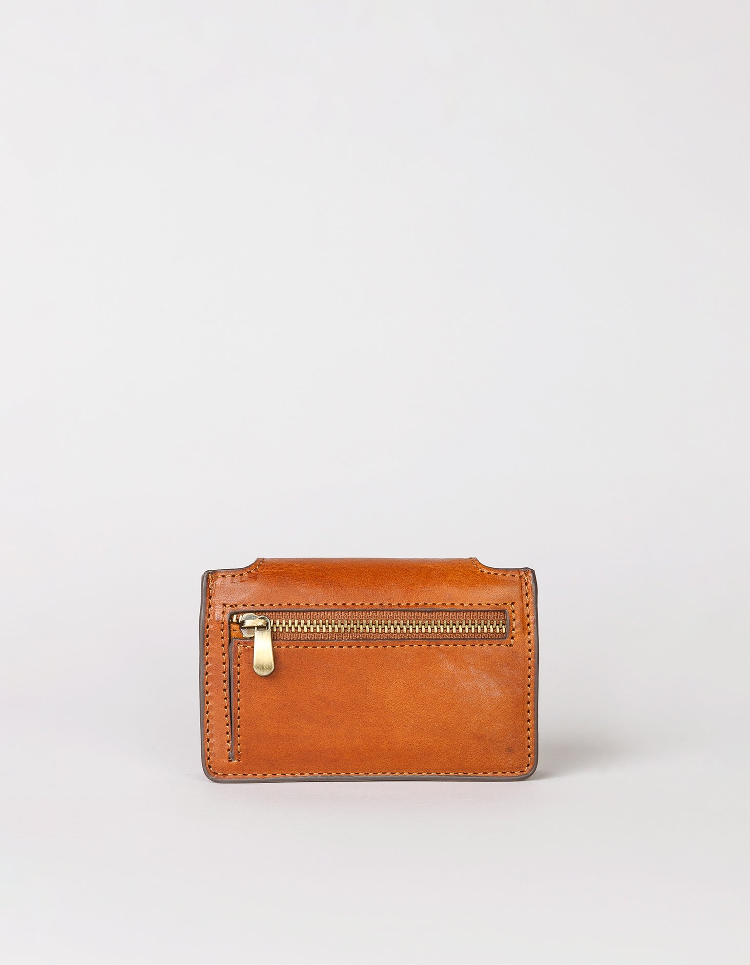 Harmonica Wallet - Cognac Classic Leather