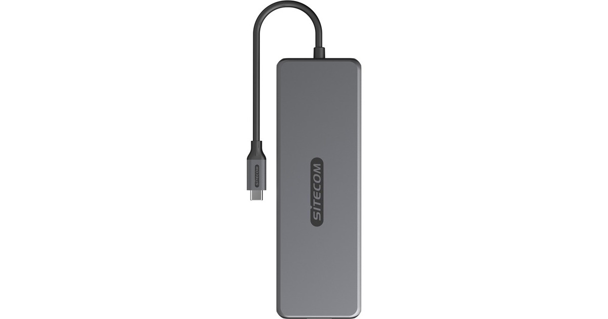 Sitecom10-in-1 USB4 Power Delivery Multiport dockingstation  (Grijs)