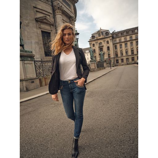 Mos Mosh Naomi Shade Jeans, Blue, 28