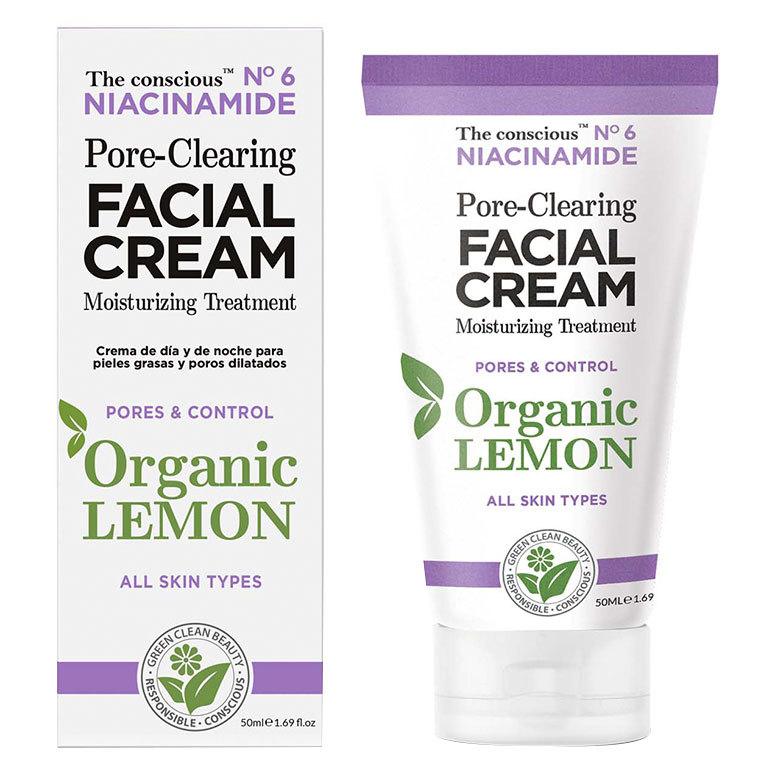 Biovène The Conscious™ Niacinamide Pore-Clearing Facial Cream Organic Lemon 50ml
