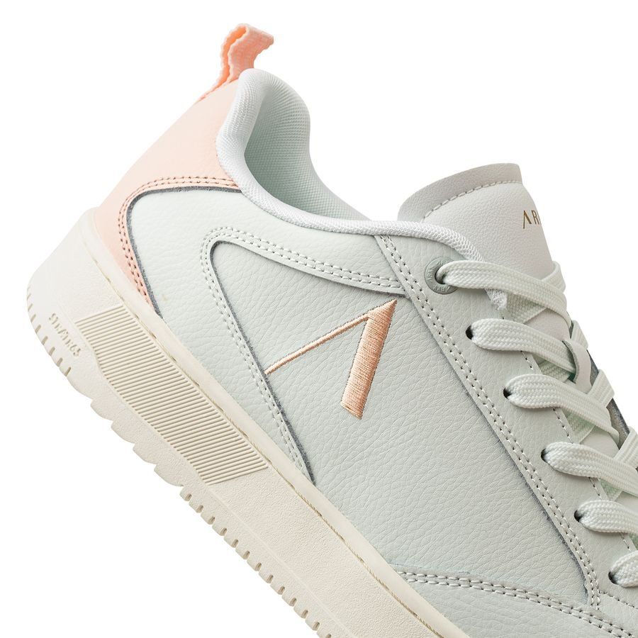 ARKK Chaussures Visuklass Leather Stratr65 - Blanc/Rose Clair Femme
