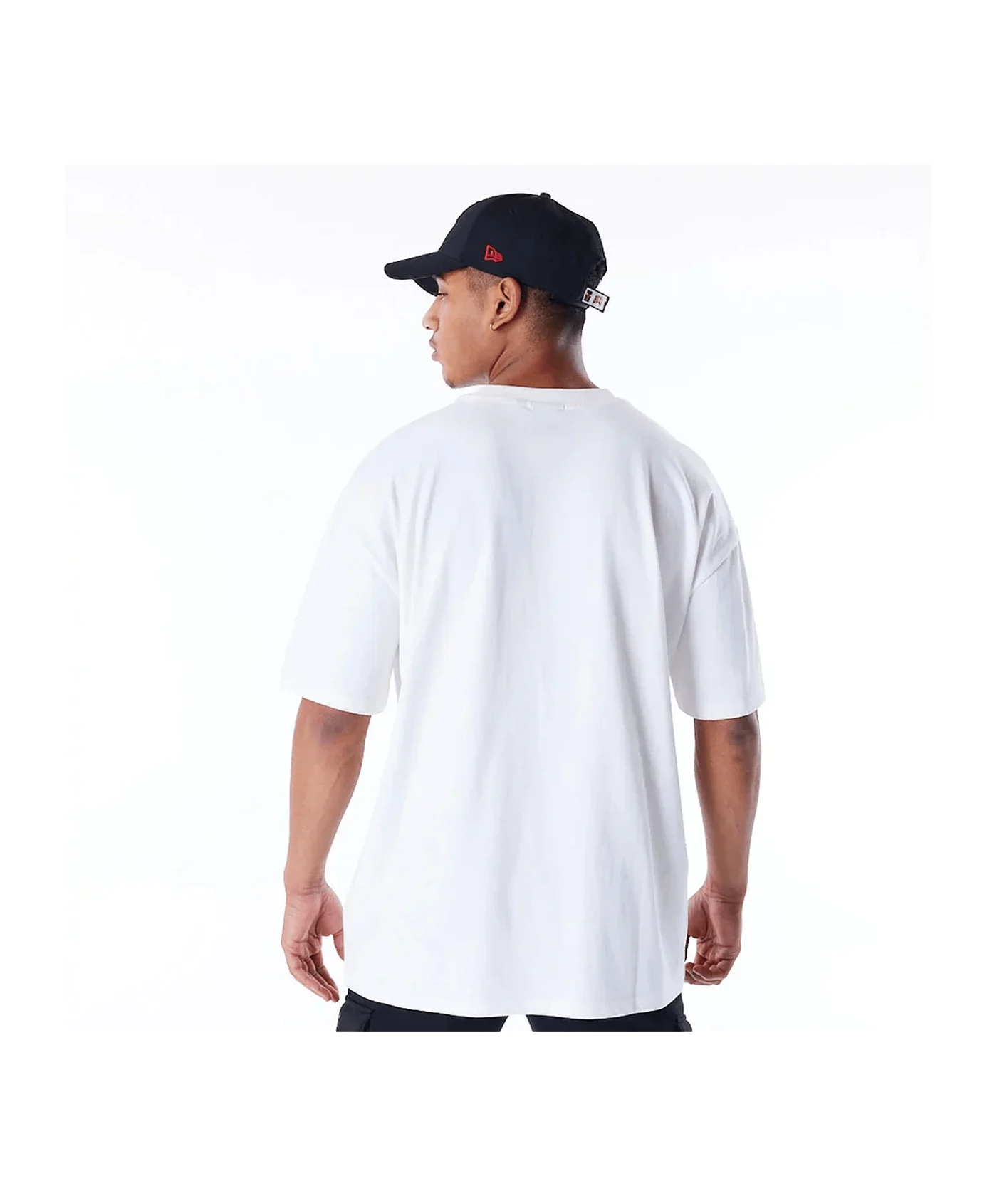 New Era NBA Chicago Bulls Graphic Oversized T-Shirt Weiss