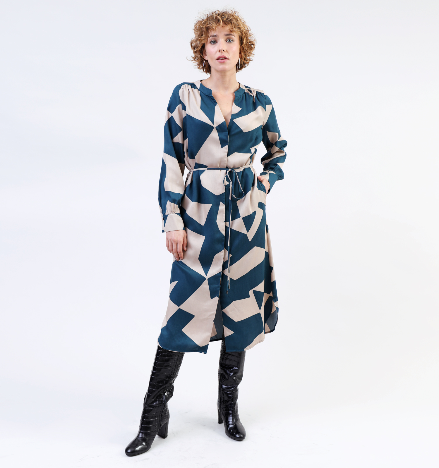 Wikkeljurk blauw