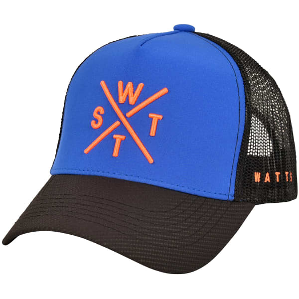 Casquette WATTS TRUCKER CAP TRIBE EMBOSSE BLACK/ORANGE