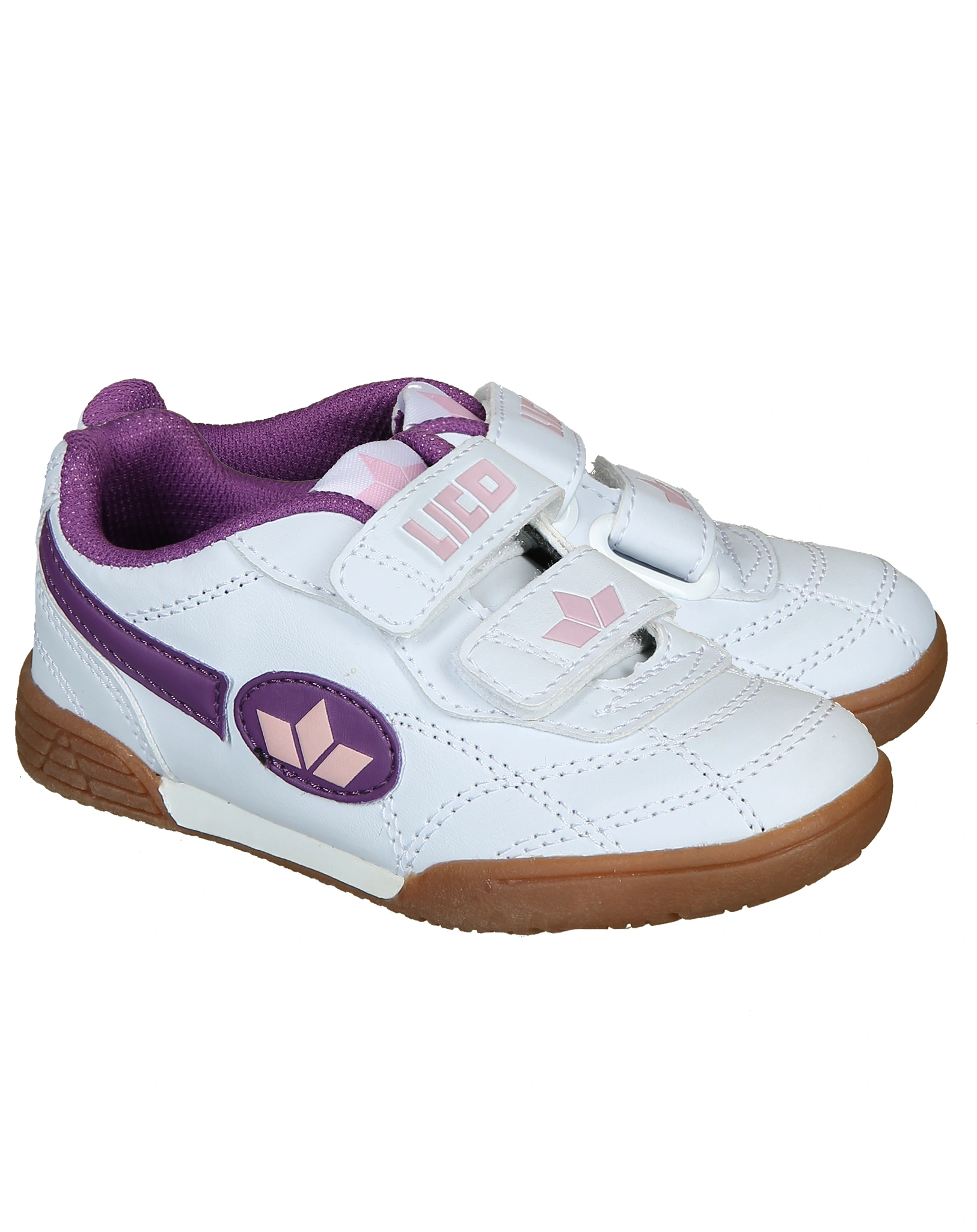 Klett-Sportschuhe BERNIE V in weiß/lila