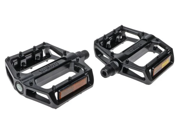 Wellgo Flat Pedaler, Black