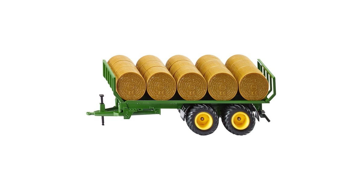 SIKUFarmer - Ronde balenpers met hooibalen Modelvoertuig  (2891)