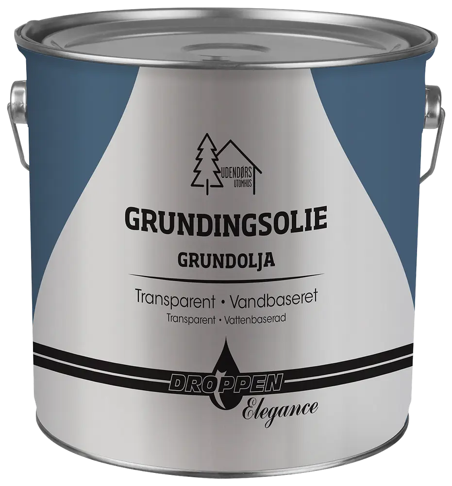 Droppen Elegance Grundingsolie vandbaseret 2,5 L