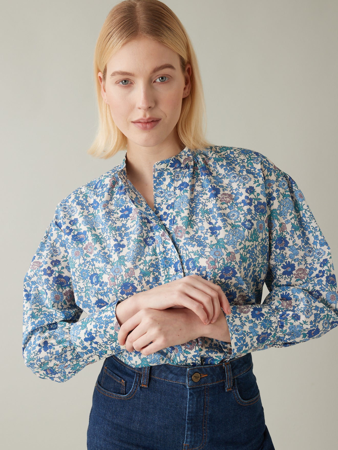 Chemise oversize femme tissu Liberty - Limited Collection