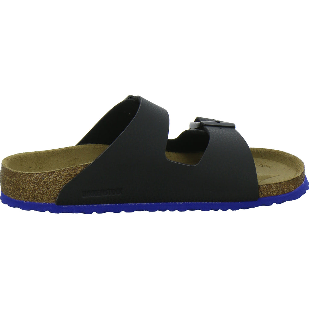 Birkenstock Pantoletten Unisex - Kinder Arizona Kids Schwarz-kombi