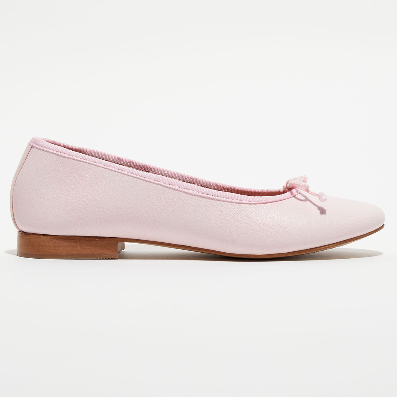 Quartier Latin Ballerines en Cuir Jeanne roses