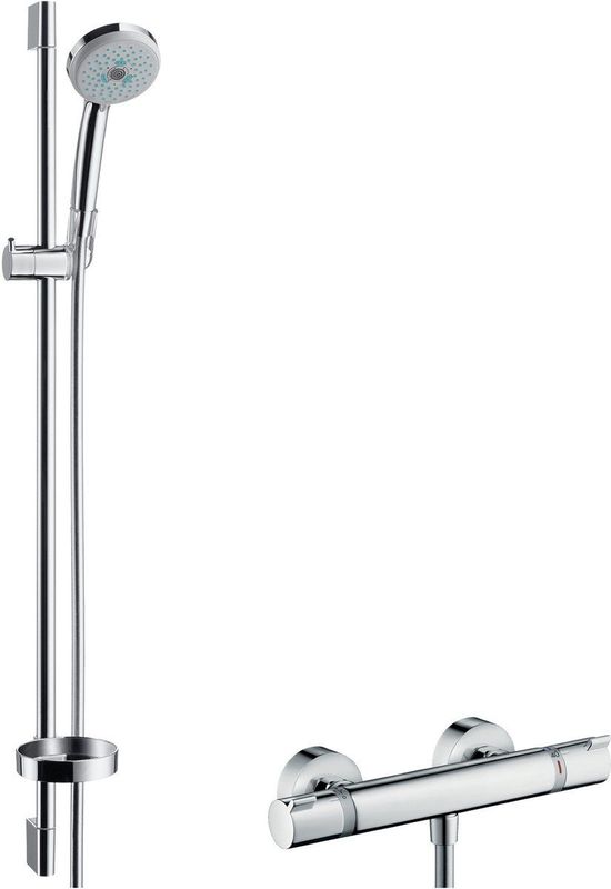 Hansgrohe - Croma - Douchekop - 100 mm - Zwart - Kunststof