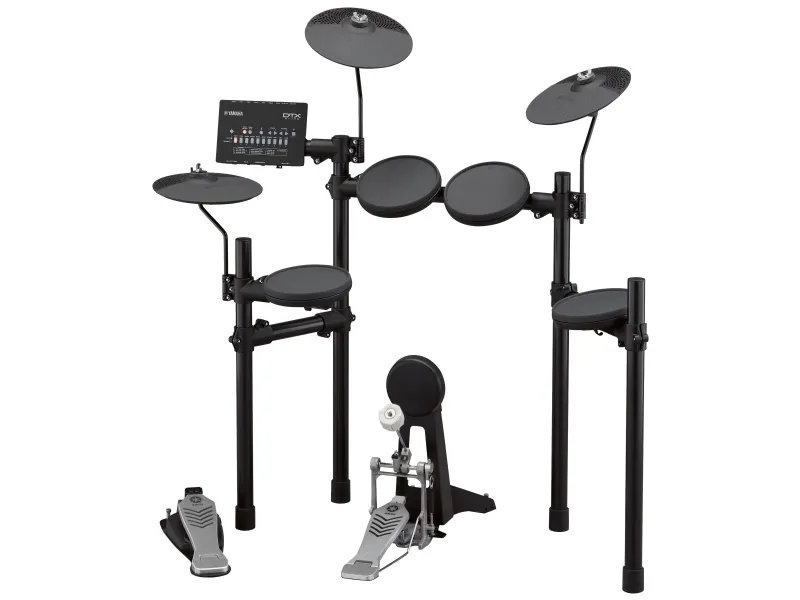 Yamaha DTX432K, Trommesystem, Crash, Hi-hat, Kick, Ride, Lilletromme, Tom, USB Type-B, 5 W, 269 x 39 x 147 mm, 500 g